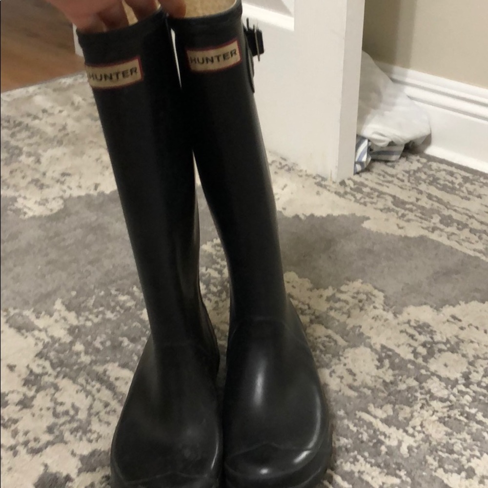 Hunter rain boots